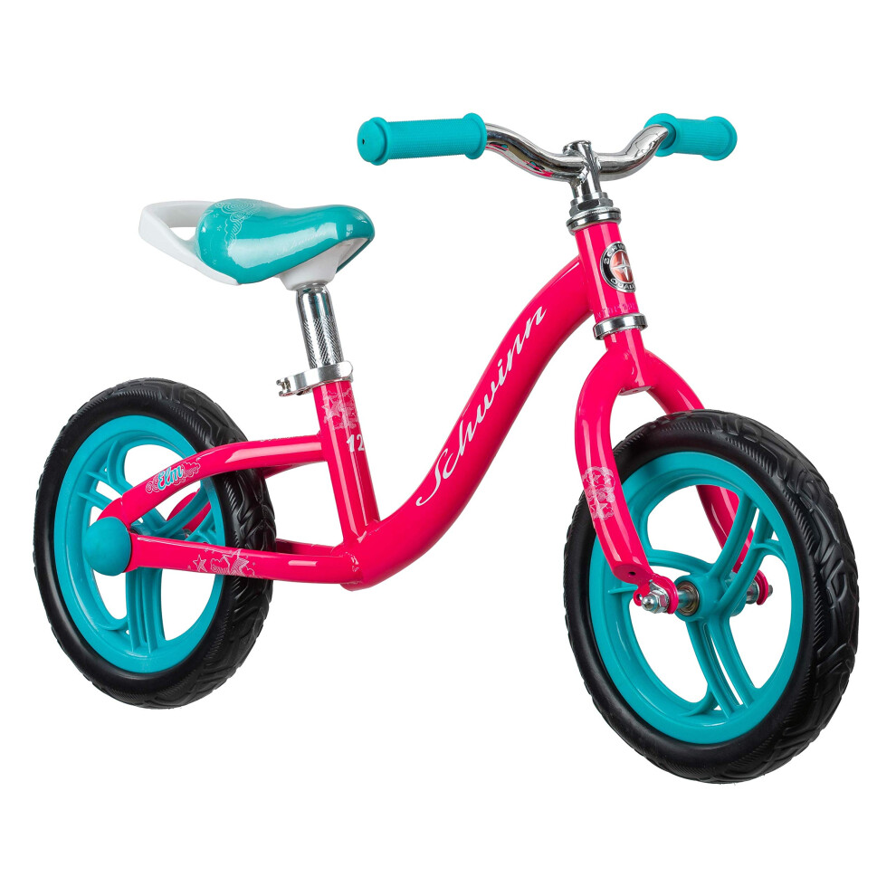 Schwinn Koen & Elm Toddler Balance Bike  12-Inch Wheels  Kids Ages 1-4 Years Old  Rider Height 28-38-Inches  Training Wheels Not Included  P