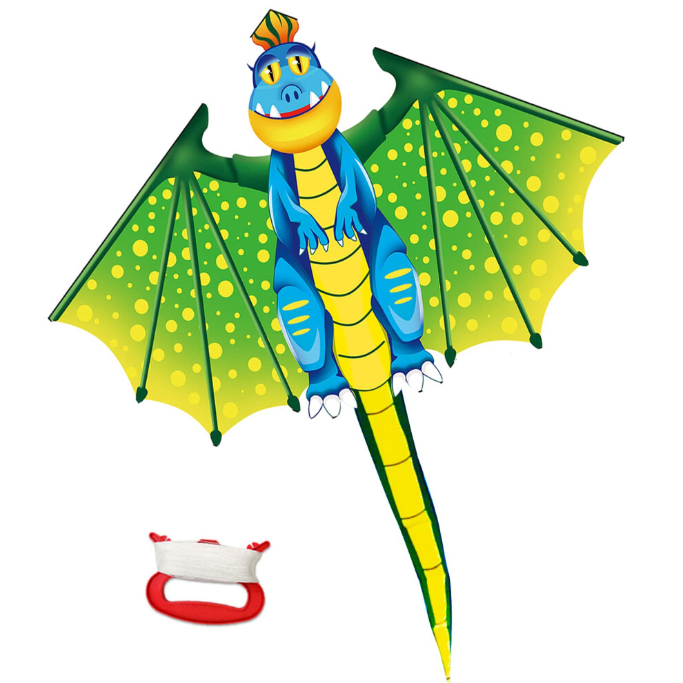Photos - Other Toys YongnKids Dinosaur Kite for Kids Age 4-8 8-12 Large Kite for Boys Adults Easy to Fly & Assemble Beach Kites with 328ft Kite