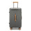 (Grey) 24 Inch Hard Shell Check-In Suitcase With TSA Lock And Multi-Handle 3