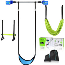 Playzone-fit Kidtrix Deluxe Trschaukel-Set  lustige Trschaukel fr Kinder  inklusive sensorischer Schaukel fr den Innenbereich  Gewichtsbeschr