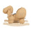 Nattou - Bascule Charlie il cane caramello 2