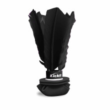 Kickit | Der Original Birdie Fu balltrainer | Spielen Sie drau en, drinnen, am Strand oder im Garten (Schwarz)
