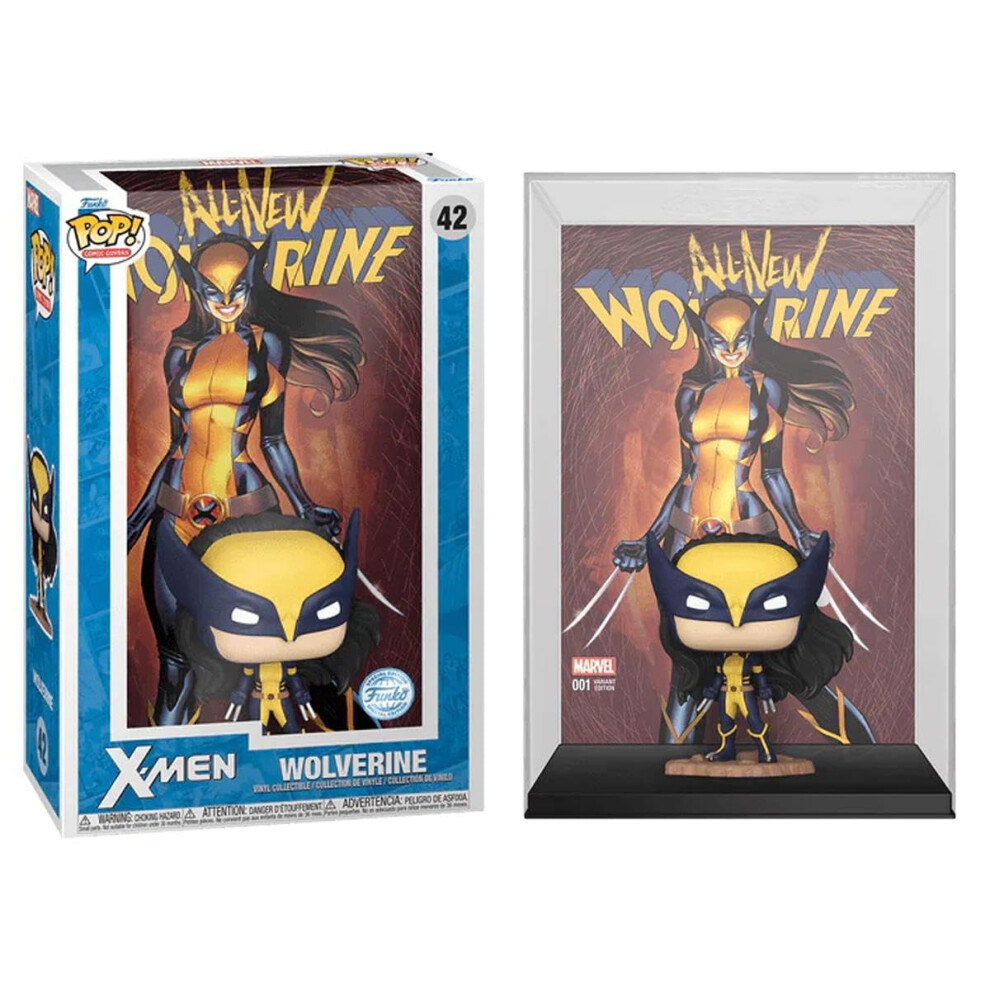 Marvel All New Wolverine #1 Funko Pop! Comic Book Cover with Case Marvel Figure  Funko [Target Exclusive]  77056