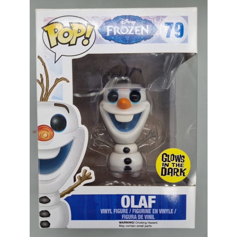 Funko 2014 Exclusive Pop Disney Frozen Vinyl Olaf (Glow in The Dark)