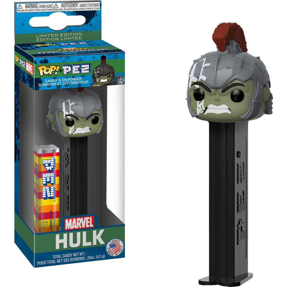 Funko Pop! Pez: Marvel - Hulk (Styles May Vary) Toy  Multicolor