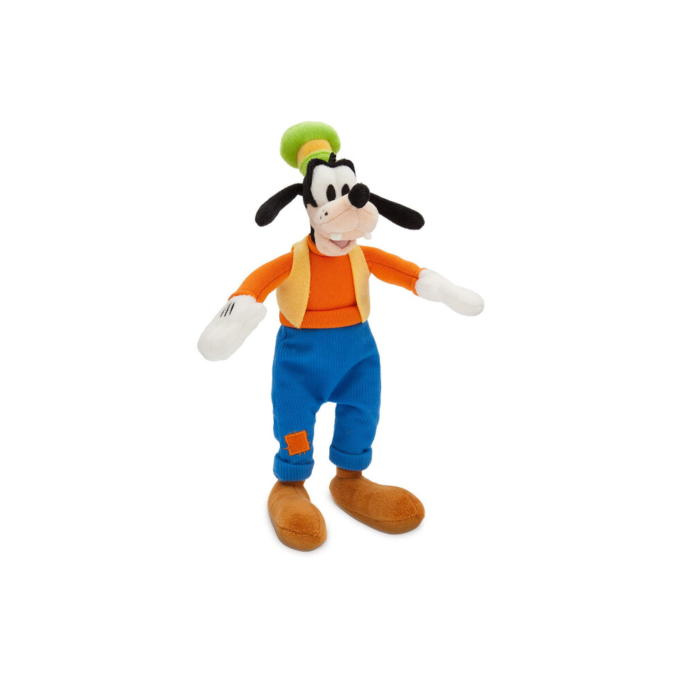 Disney Goofy Plush - Mini Bean Bag - 10 Inches  Mickey and Friends  Cuddly Character with Embroidered Patch on Trousers  Includes Top Hat -