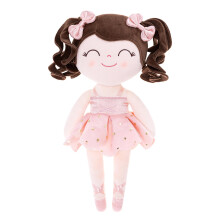 Poupée Ballerine Gloveleya pour Bébé Fille - Poupée Douce avec Cheveux Bouclés 14 pouces