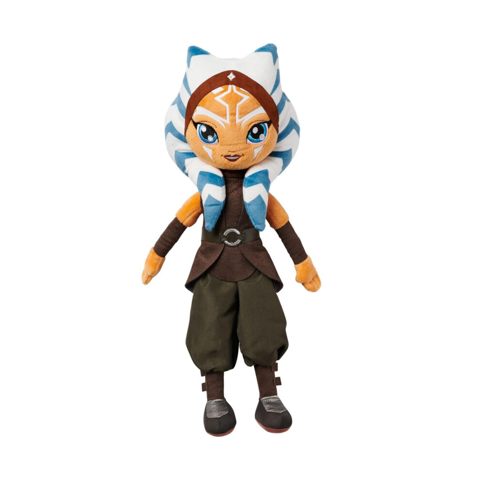 Disney Store Official Princess Plush Doll (Ahsoka from Star Wars: Ahsoka) Medium 14 Inches  Princess Dolls with Embroidered Features  Plush