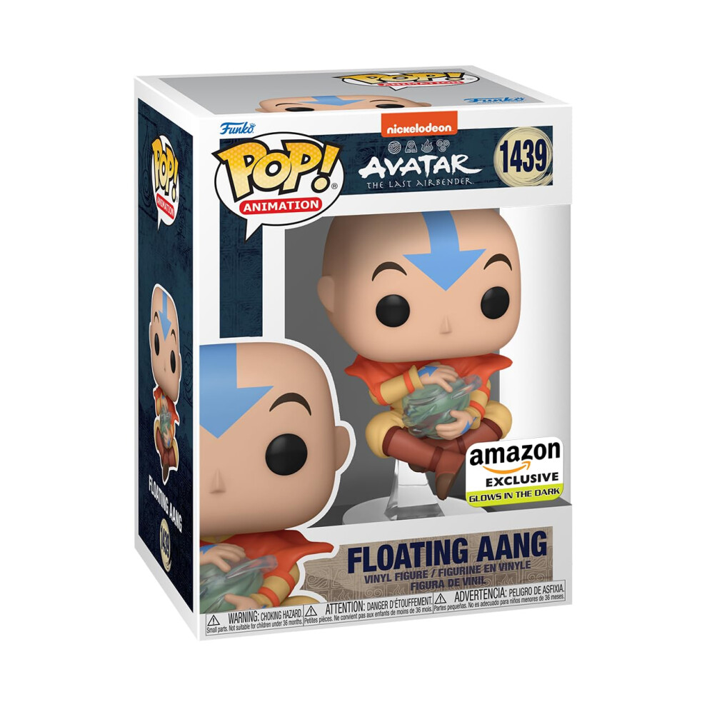 Funko Pop! Animation: Avatar: The Last Airbender - Floating Aang Glow in The Dark  Amazon Exclusive