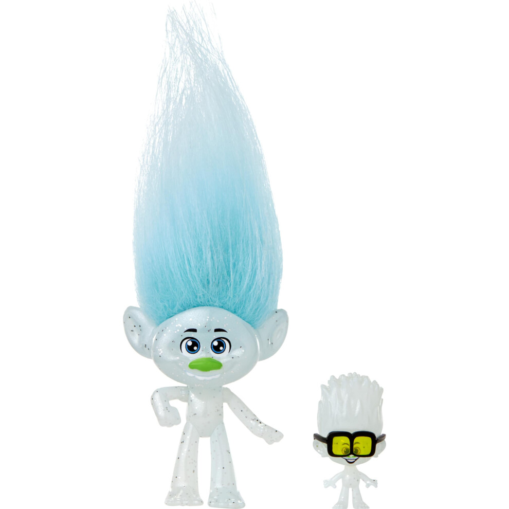 Mattel DreamWorks Trolls Band Together Small Doll  Guy Diamond with Removable Outfit  Plush Hair & Tiny Diamond Figure  Toys Inspired BBY Th