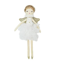 MON AMI Adele Kleine weie Engel-Stoffpuppe  15 weiche und kuschelige Plschpuppen zur Verwendung als Spielzeug oder Raumdekoration, tolles Geschenk