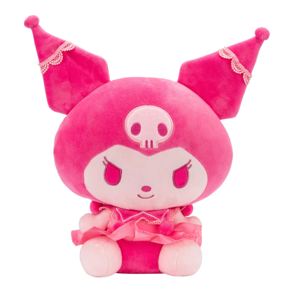 Hello Kitty Kuromi 12  Pink Monochrome Plush