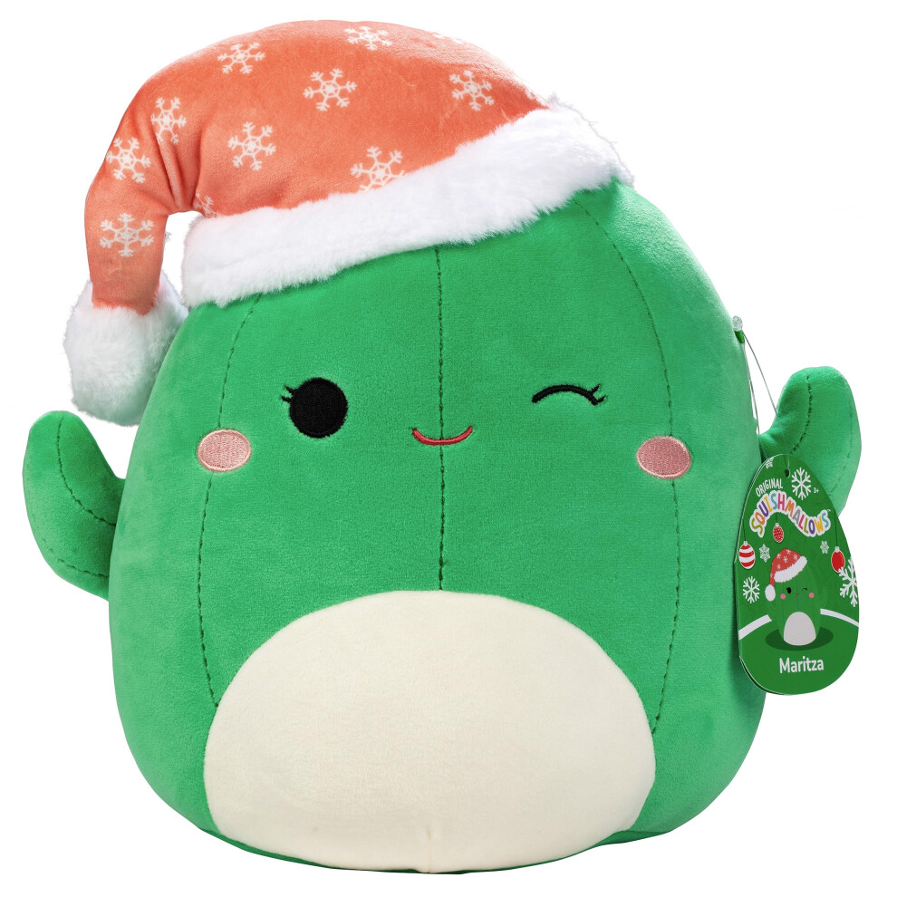 Squishmallows 10-Inch Maritza The Cactus - Official Jazwares Plush - Collectible Soft & Squishy Stuffed Animal Toy - Add to Your Squad - Gif