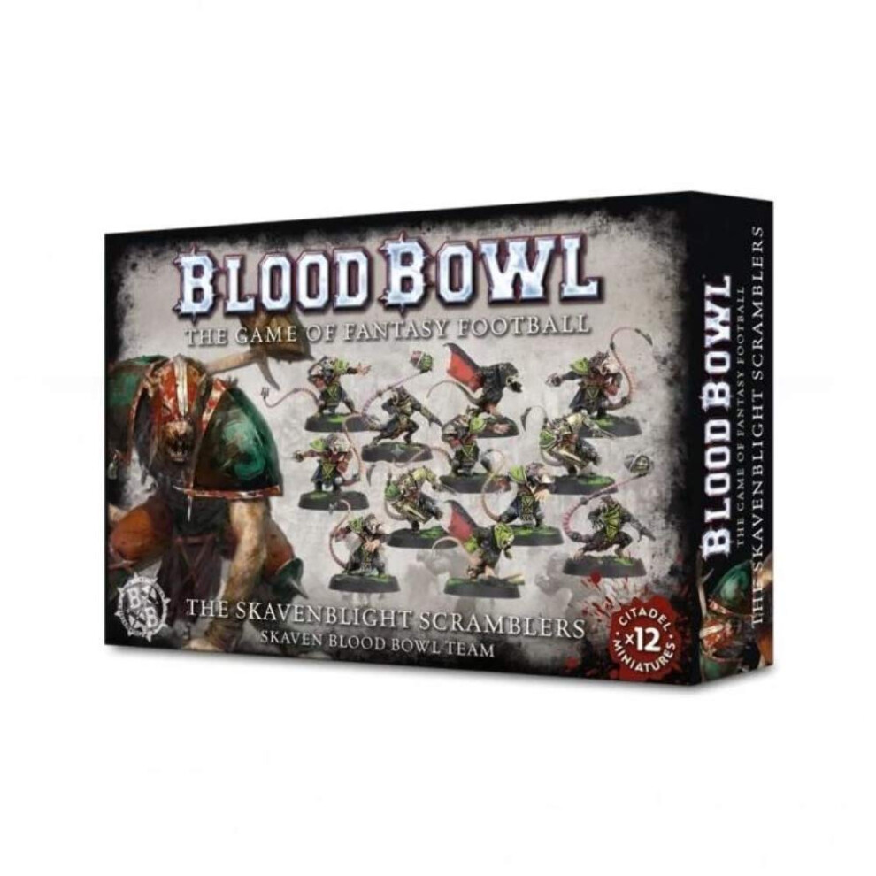 GAMES WORKSHOP 99120906001"" Blood Bowl: The Skavenblight Scramblers Game