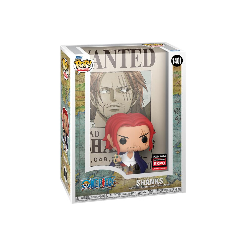 Funko Pop! Movie Poster: One Piece - Shanks (2024 Limited Edition Entertainment Expo Shared Exclusive)