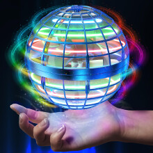 AMERFIST 2024 Flying Orb Ball Toy Cosmic Globe Boomerang Hover Ball Galactic Fidget Spinner Hand Drone Orbit Cool Toys Gift for 6 7 8 9 10