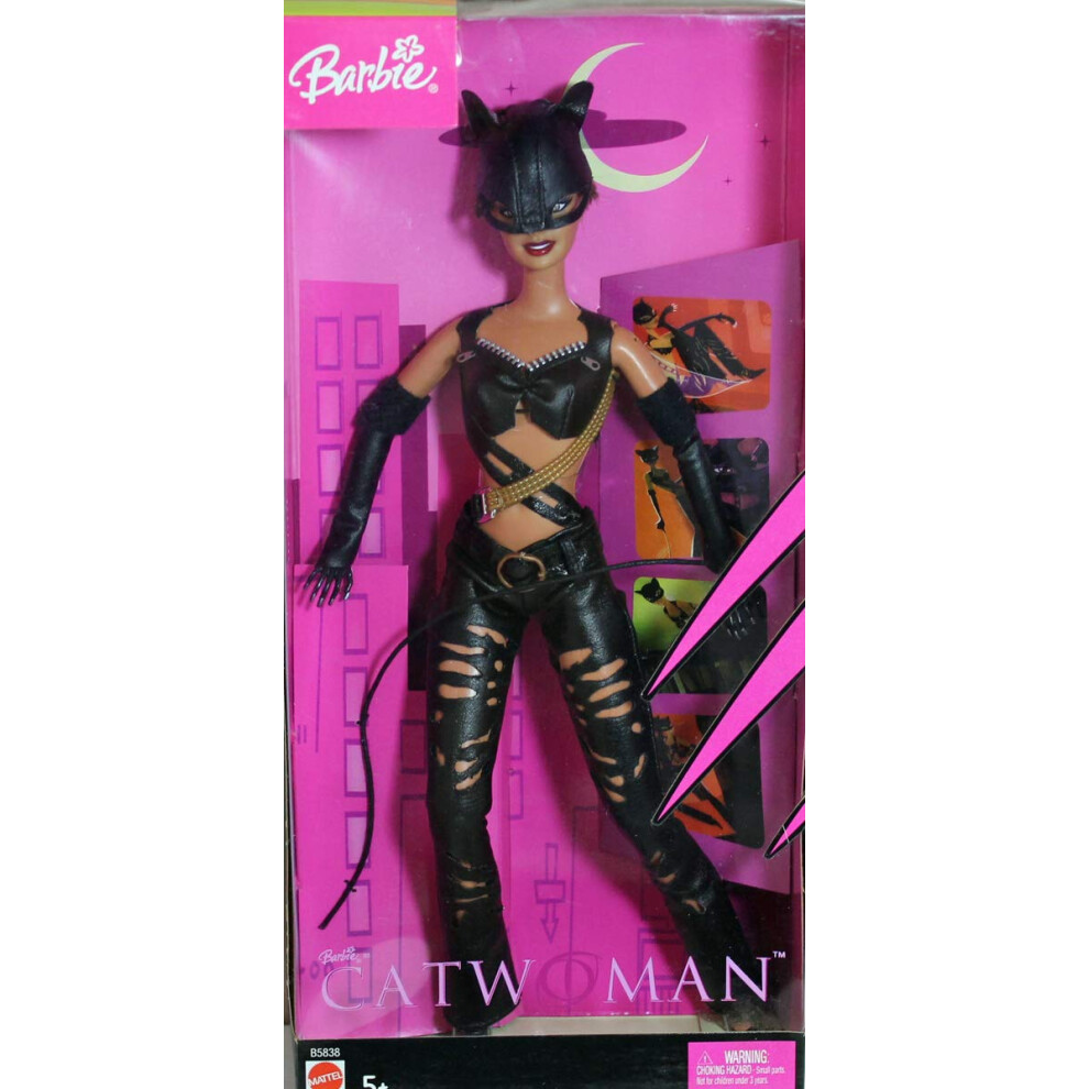 Barbie as Halle Berry in Catwoman