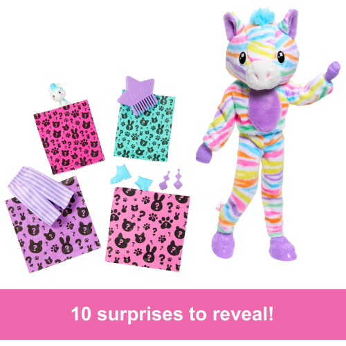 Barbie Barbie Cutie Reveal Color Dreams Zebra 2