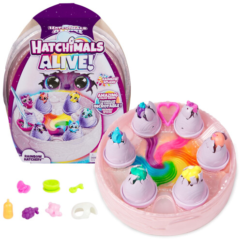 Hatchimals ?a????d? Hatchimals Alive Rainbow Hatchery   e 6   ??? f?????e? se ???  at?st? a??? ?a? 10+ a?es????. ?a?d??? pa????d?a ??a ????ts?a ?a? a????a ????