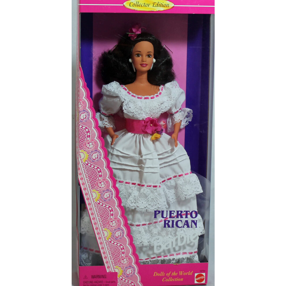 Mattel Barbie Puerto Rican Collector Vintage Dotw Dolls of the World