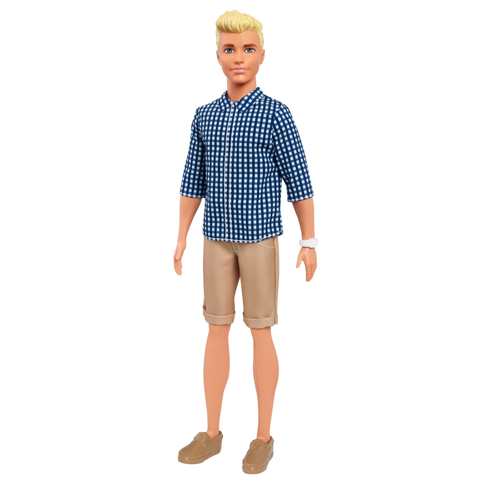 Barbie Ken Fashionistas Preppy Check Doll