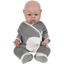 Vollence 19 pouces realistes en silicone en silicone Baby Doll qui ont l'air reel ne pas en vinyle Poupees a vie de bebe poupees de bebe Reborn B