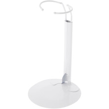 Soporte Ajustable Plymor DSP-60W Blanco, para Muñecas de 10 a 14 Pulgadas