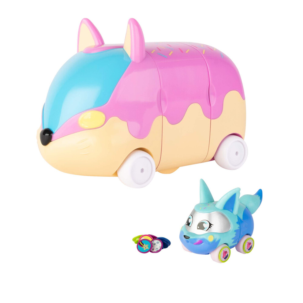 Ritzy Rollerz Toy Cars with Surprise Charms  Sprinklez on Wheelz Donut Shop Playset with Donut Dani