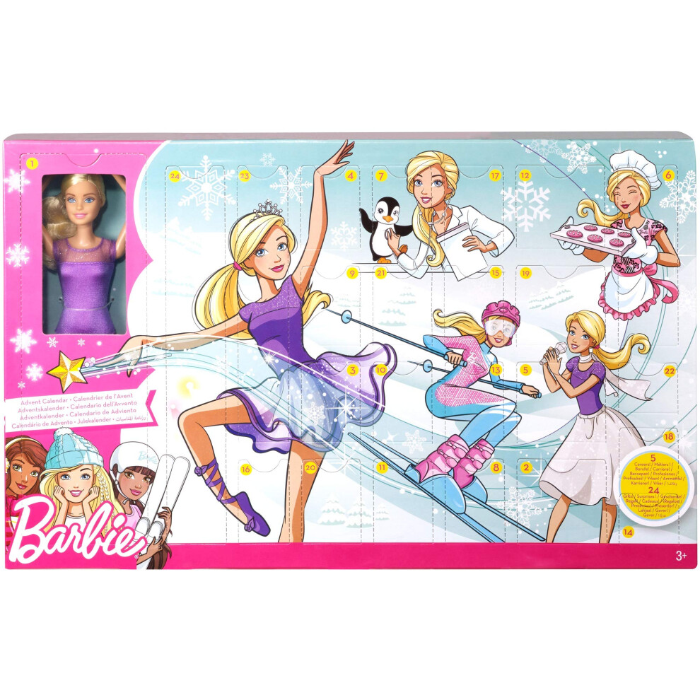 Barbie FTF92 Advent Calendar 2018  Multicolor