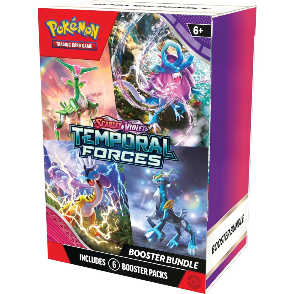 Pokemon TCG: Scarlet and Violet: Temporal Forces: Booster Bundle