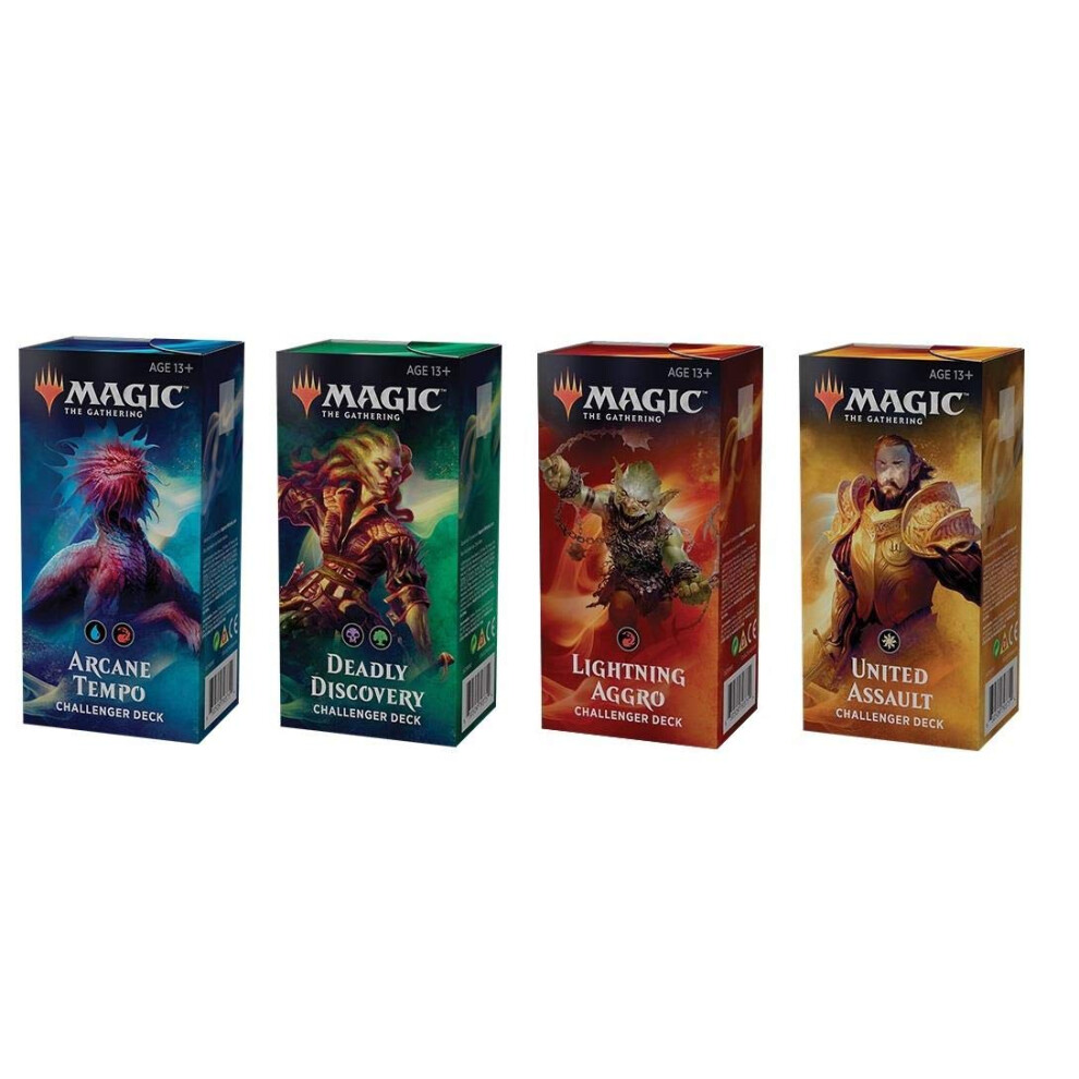 Magic The Gathering Mtg 2019 Challenger Set Of All 4 Decks-image