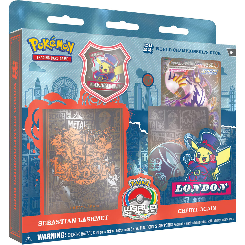 Pokemon TCG Sebastian Lashmet 2022 World Championships Deck