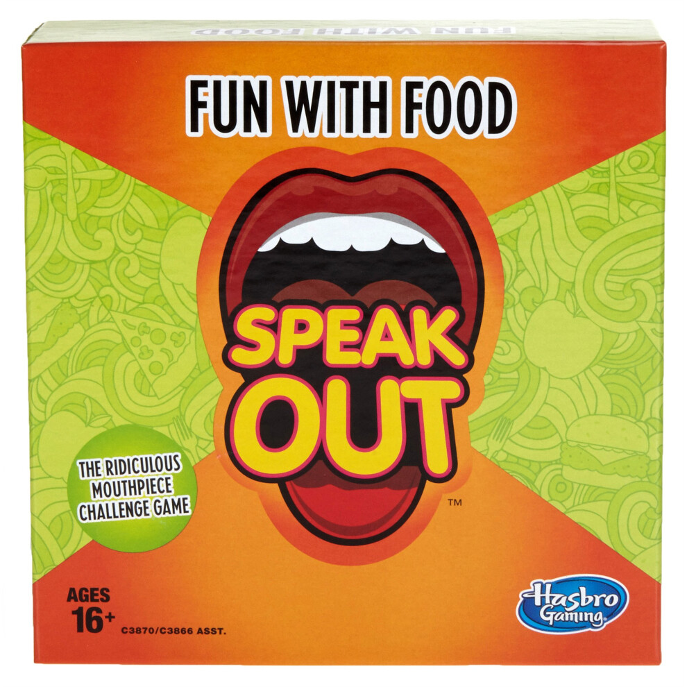 Hasbro Gaming Speak Out Expansion Pack: Fun With Food