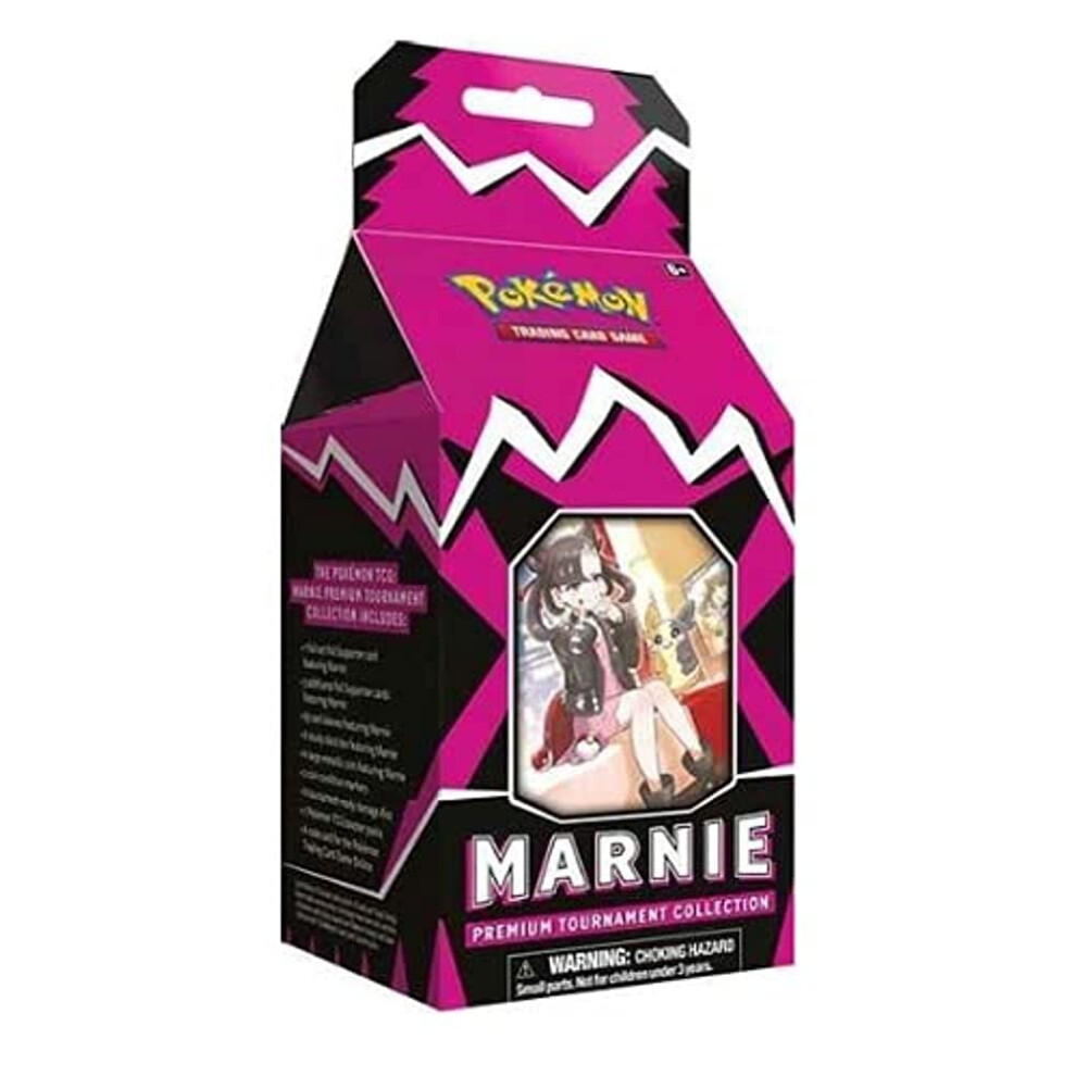 Pokemon Marnie Premium Tournament Collection Box Set: 7 Booster Packs + promos!