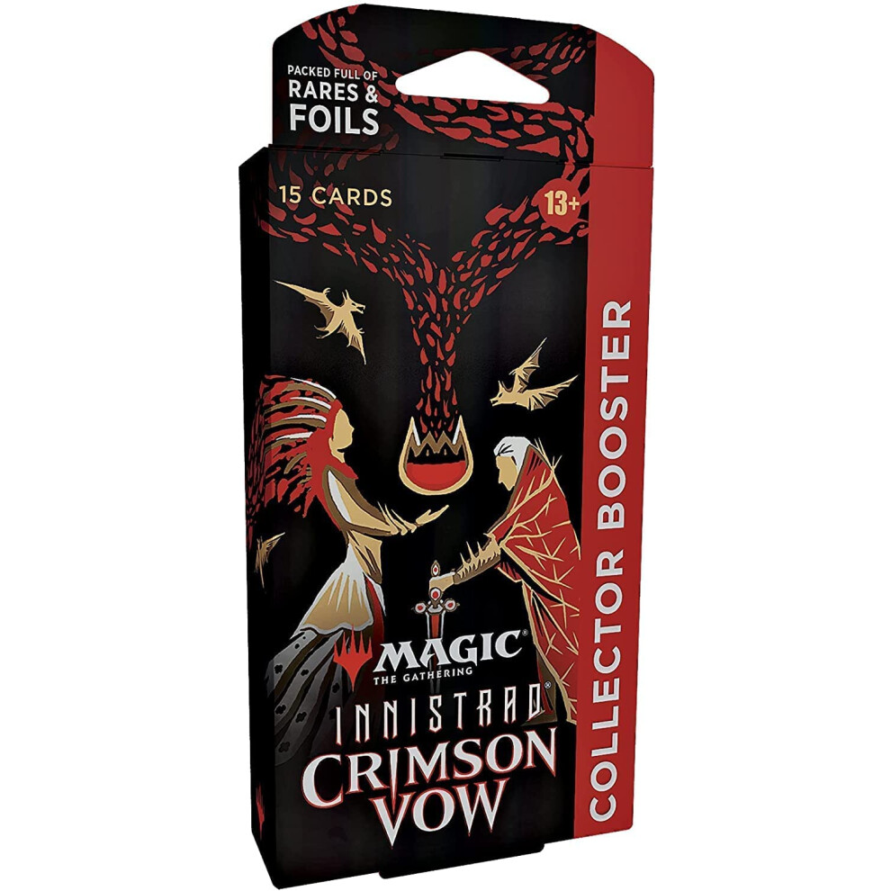 Magic: The Gathering Innistrad: Crimson Vow Collector Booster | 15 Magic Cards