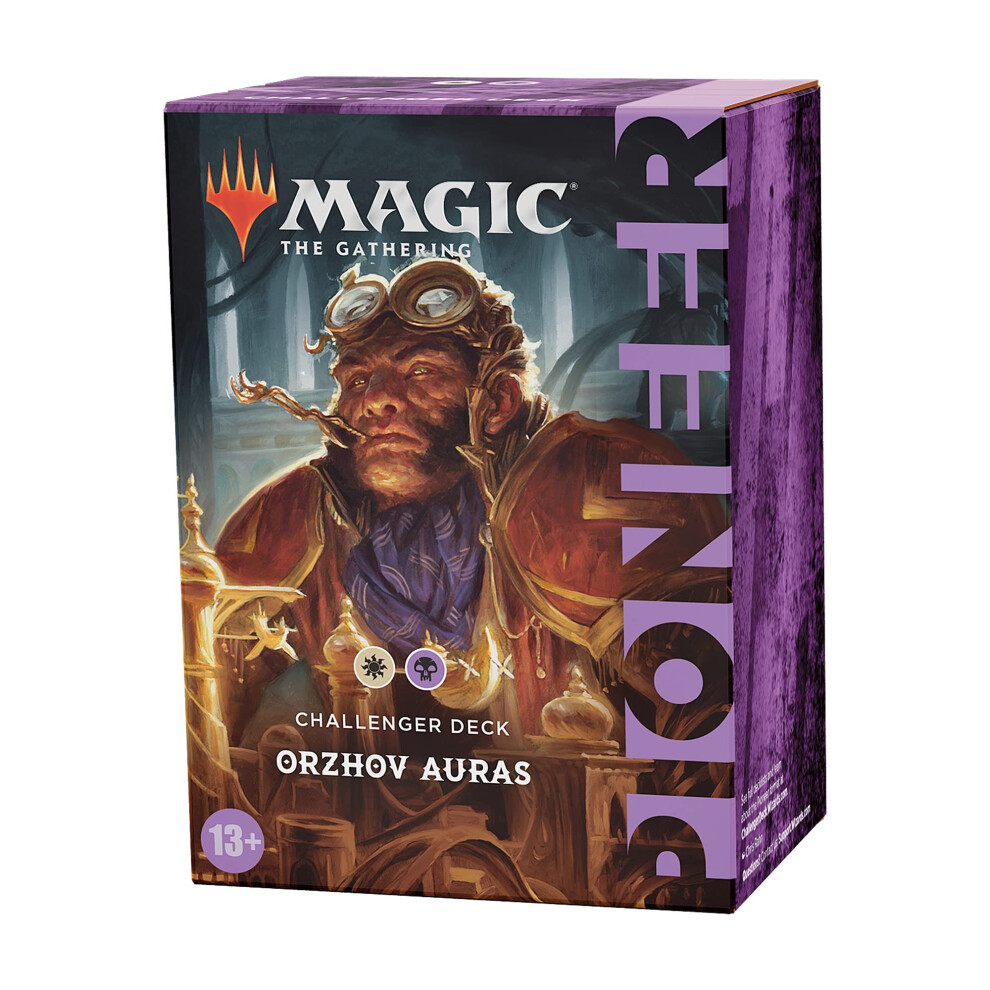 Magic: The Gathering Pioneer Challenger Decks 2021 - Orzhov Auras (White-Black)  ages 13+ years