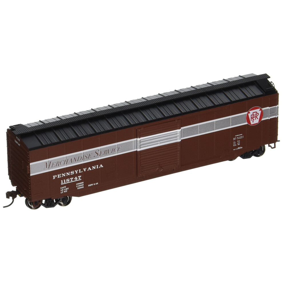 Bachmann Industries 50' Sliding Door Box Car - PRR Merchandise Service (HO Scale)