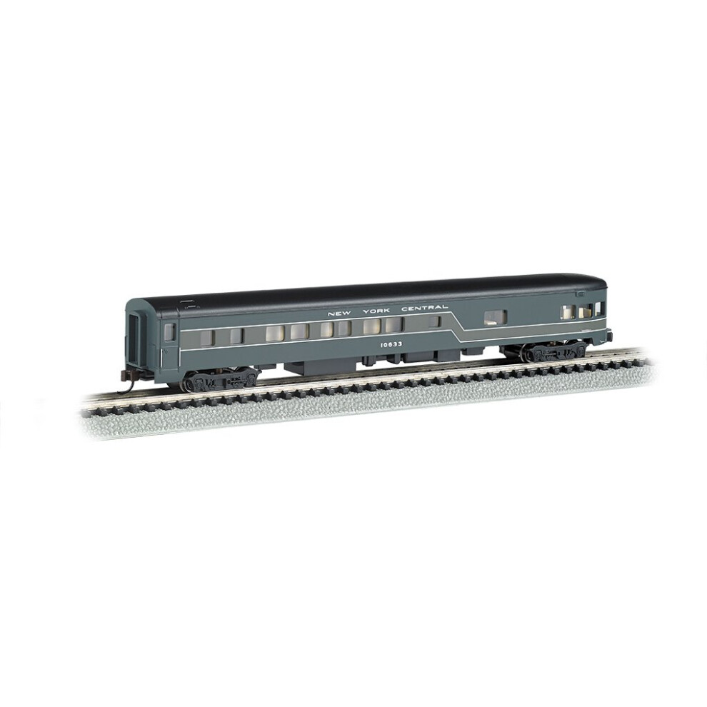 Bachmann Industries Smooth Side New York Central N-Scale Observation Car  85'