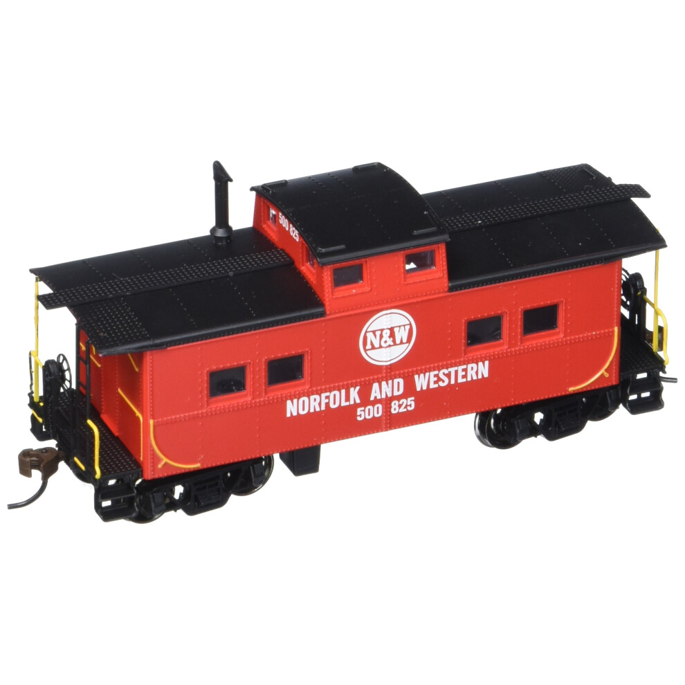 Bachmann Industries Norfolk & Western Red #500825 Northeast Steel Caboose (HO Scale Train)