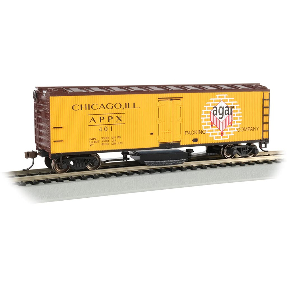 Track Cleaning Reefer Car AGAR Packing Company - HO Scale