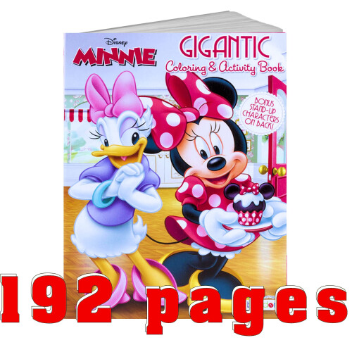 Disney Σετ Χρωματισμού Minnie Mouse με Αυτοκόλλητα - Συμπεριλαμβάνει Βιβλίο 192 σελίδων 2