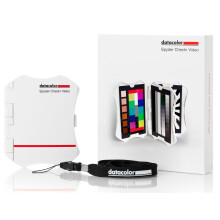 Datacolor Spyder Checkr Video: referentiehulpmiddel en kleurenkaart voor kleurprecisie in video.