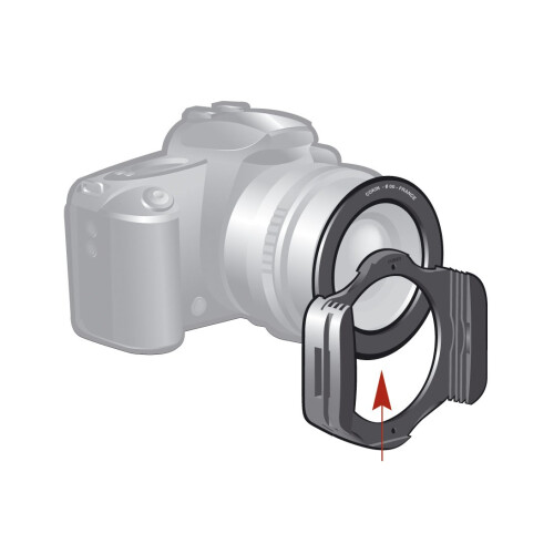 COKIN Filterhouder alleen (zonder ring) - M (P) - BP-400A 2