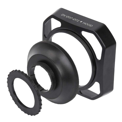 Serounder Paraluce per Obiettivo DV da 37mm/72mm, Riduce Luce e Riflessi 1