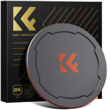 K&F Concept 95-mm-Gewinde und magnetischer 2-in-1-Objektivfilterdeckel, nur kompatibel mit dem K&F-Magnetwechselsystem