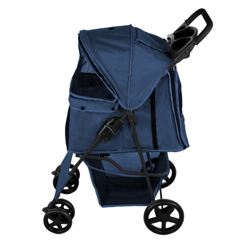 Poussette pour Animal de Compagnie – Bleu 2