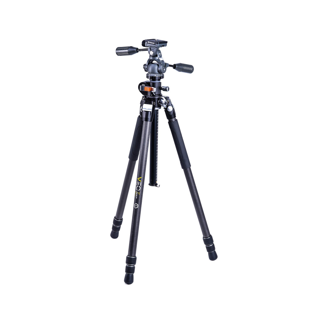 Vanguard VEO3+263CP Carbon Fiber Tripod with Panhead and Multi-Angle Center Column for Overhead Shots