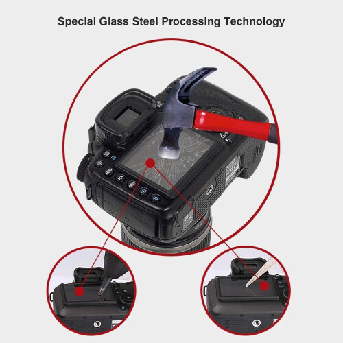 Stseetop Nikon D500 Screen Protector Professional Optical Camera Tempered Glass LCD Screen Protector til Nikon D500 2