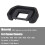 90D EB Υποδοχή Προβολής για Canon EOS 90D/80D/70D/60D/50D/40D/20D/5D Mark ??/6D Mark?? (2 Τεμάχια) 3