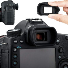 Ocular de Silicona Suave para Canon EOS 5DM4 5DM3 5DS 5DSR 7DM2 7D, 1D X Mark II, 1D X, 1Ds III, 1D IV